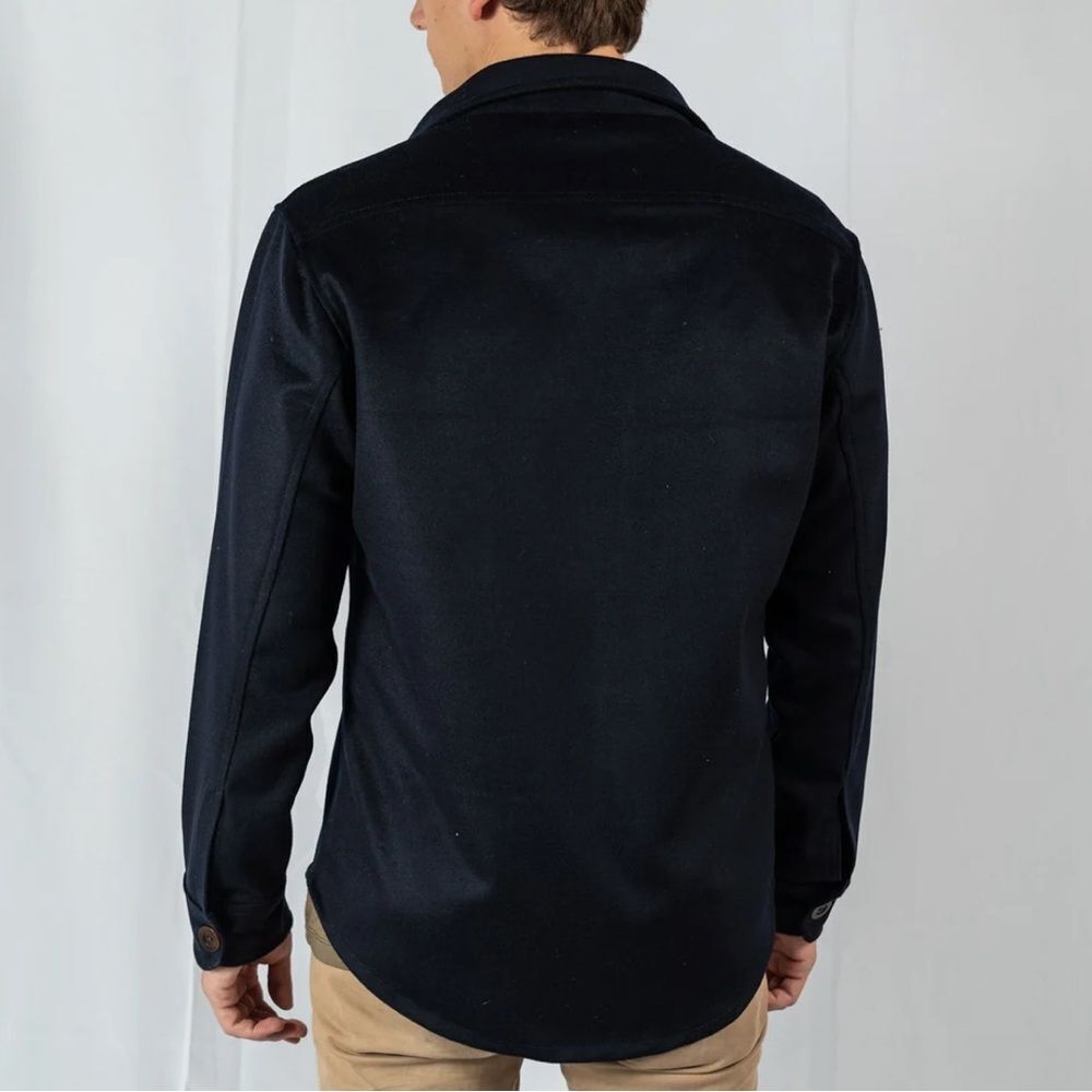 Remu midnight blue Fogata Men's wool jacket size XL - Picture 2 of 7
